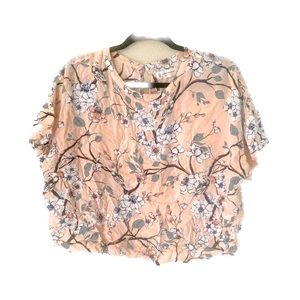 Lucky Brand Crop Top Sz Large